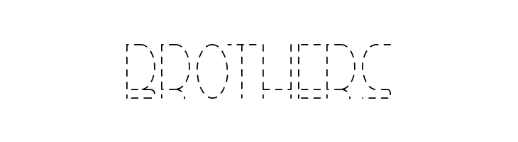 Right Hand Hairline Dash  Free Fonts Download