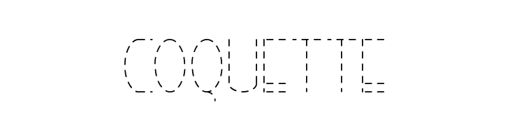 Right Hand Hairline Dash  Free Fonts Download