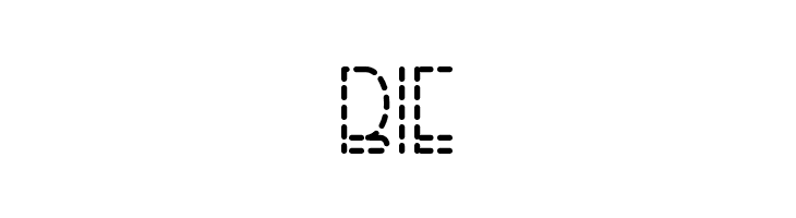 Right Hand Regular Dash  Free Fonts Download