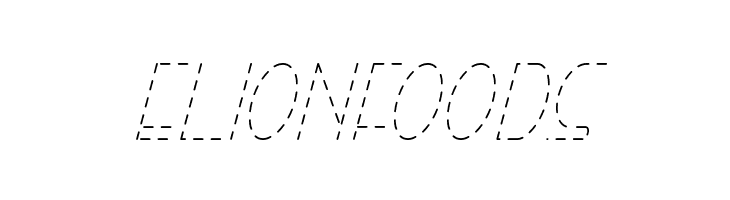 Right Hand HairlineItalicDash  Free Fonts Download