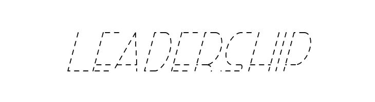 Right Hand HairlineItalicDash  Free Fonts Download