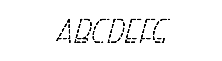 Right Hand RegularItalicDash  Free Fonts Download