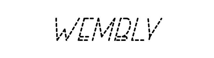 Right Hand RegularItalicDash  Free Fonts Download