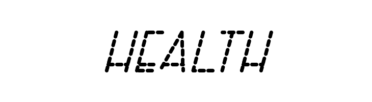 Right Hand Bold Italic Dash  Free Fonts Download