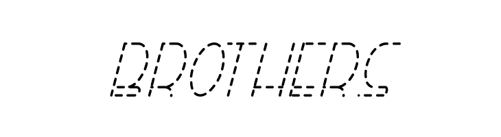 Right Hand Light Italic Dash  Free Fonts Download