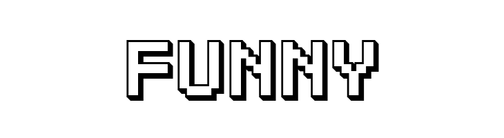 SF Pixelate Shaded Bold  Free Fonts Download