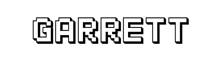SF Pixelate Shaded Bold  Free Fonts Download