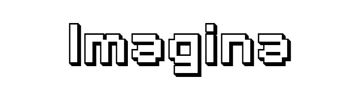 SF Pixelate Shaded Bold  Free Fonts Download