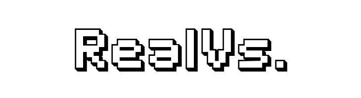 SF Pixelate Shaded Bold  Free Fonts Download