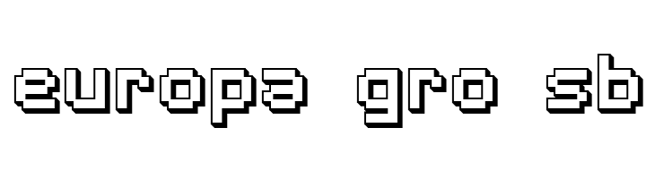 SF Pixelate Shaded Bold  Free Fonts Download