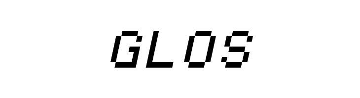 SF Pixelate Oblique  Free Fonts Download