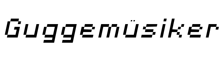 SF Pixelate Oblique  Free Fonts Download