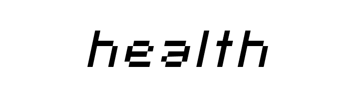 SF Pixelate Oblique  Free Fonts Download