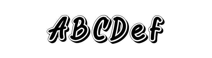 OretansShadow  Free Fonts Download