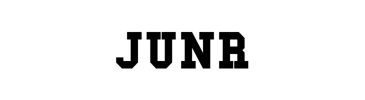 JUNR College Bold Font