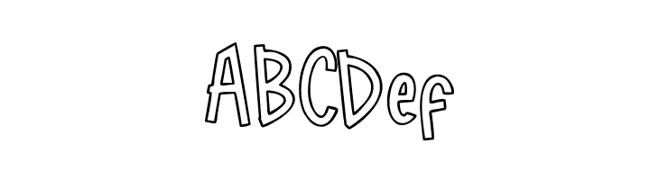 Hellofreeday Outline DEMO  Free Fonts Download
