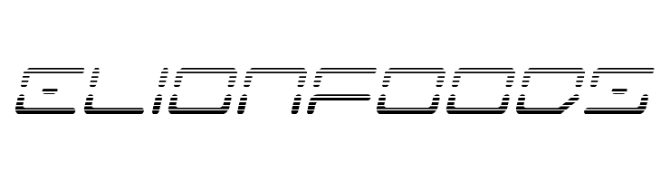 Kaylon Gradient Italic  Free Fonts Download