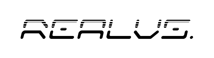 Kaylon Halftone Italic  Free Fonts Download