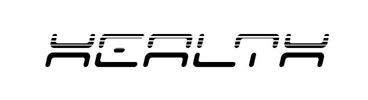 Kaylon Halftone Italic  Free Fonts Download