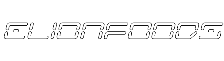 Kaylon Outline Italic  Free Fonts Download