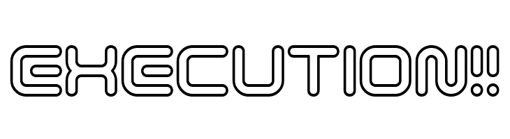 Sci Fied Outline  Free Fonts Download