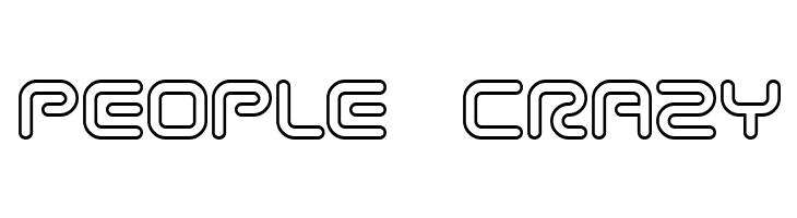 Sci Fied Outline  Free Fonts Download