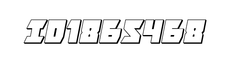 Furiosa 3D Italic  Free Fonts Download