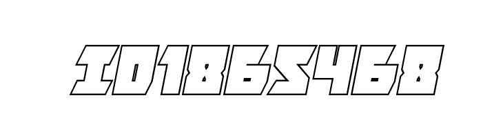 Furiosa Outline Italic  Free Fonts Download