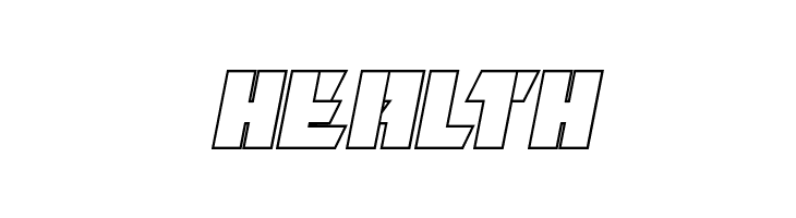 Furiosa Outline Italic  Free Fonts Download