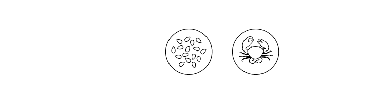Allergen Outline  Free Fonts Download