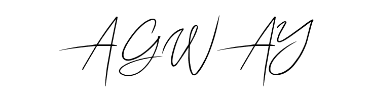 Ariel Script  Free Fonts Download