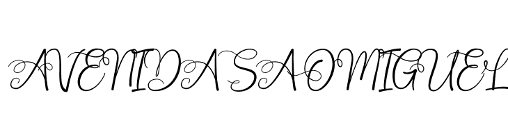 Octhovia Demo Regular  Free Fonts Download