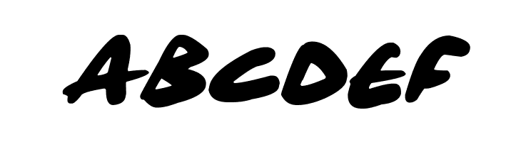 Maxi Marker Italic  Free Fonts Download