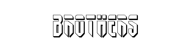 Fedyral 3D  Free Fonts Download