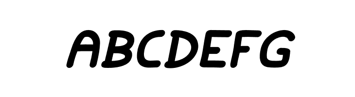 FishesFriends-BoldItalic  Free Fonts Download