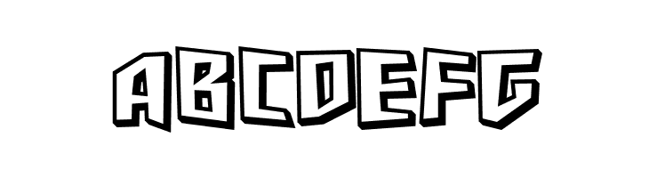 SF Junk Culture Shaded  Free Fonts Download