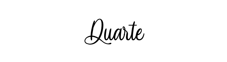 Duarte Navy Ballad - Personal Use Font