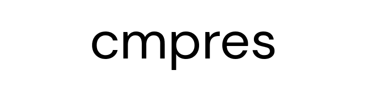 cmpres DM Sans Regular Font