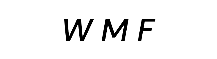DM Sans Medium Italic  Free Fonts Download