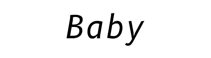 B612 Mono Italic  Free Fonts Download