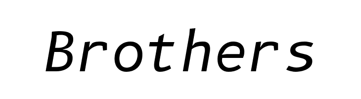 B612 Mono Italic  Free Fonts Download