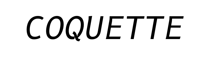 B612 Mono Italic  Free Fonts Download