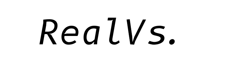 B612 Mono Italic  Free Fonts Download