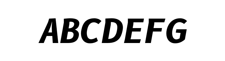 B612 Mono Bold Italic  Free Fonts Download