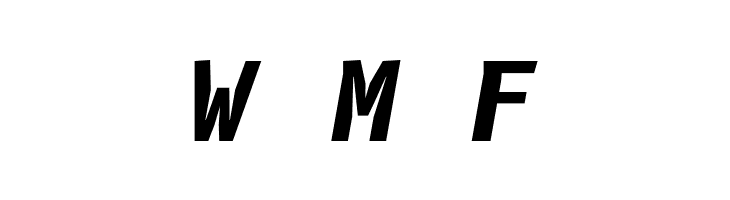 B612 Mono Bold Italic  Free Fonts Download
