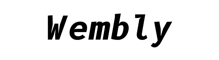 B612 Mono Bold Italic  Free Fonts Download