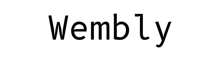 B612 Mono Regular  Free Fonts Download