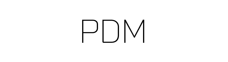 PDM Bai Jamjuree ExtraLight Font