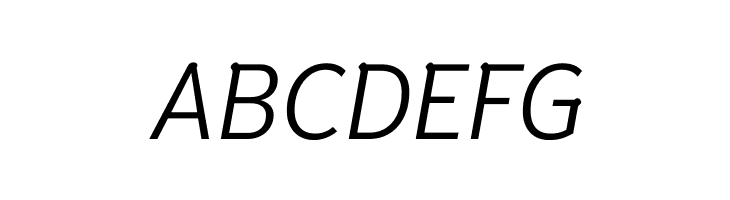 Niramit Light Italic  Free Fonts Download