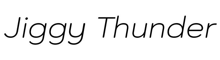 Kodchasan ExtraLight Italic  Free Fonts Download